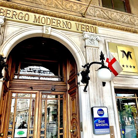 Best Western Hotel Moderno Verdi Генуя Экстерьер фото