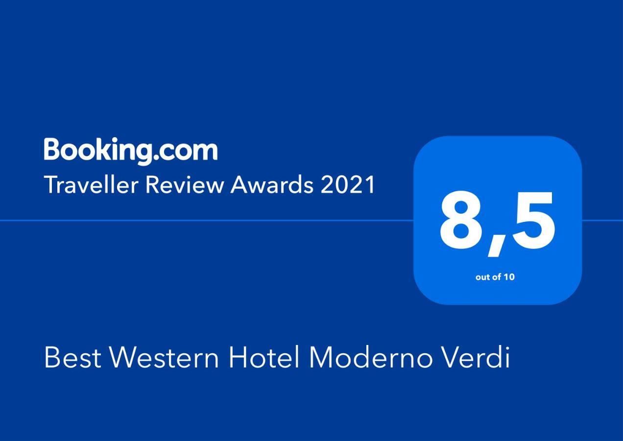 Best Western Hotel Moderno Verdi Генуя Экстерьер фото